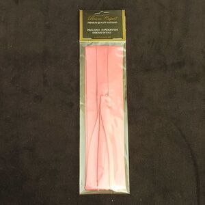 BRUNO CAPELO FASHION 3 PLEAT SATIN HAT BAND.